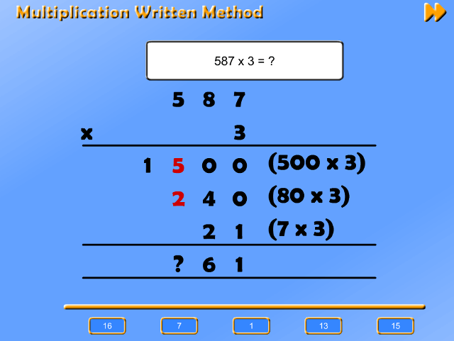 multiplication-written-method