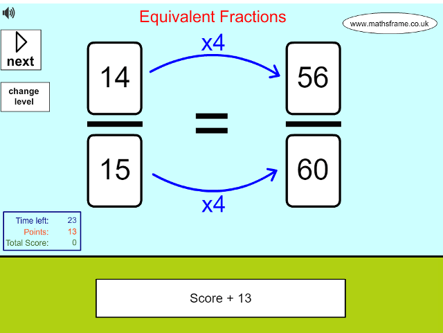 equivalent-fractions