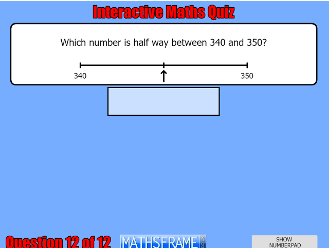 Y3-Number–Number-and-Place-Value-Interactive Quiz
