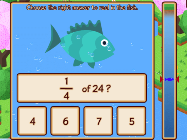 Maths-Fishing-Fractions-of-Numbers