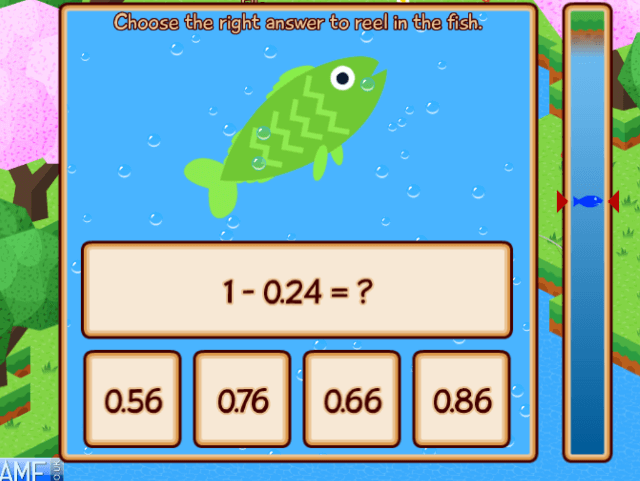 Maths-Fishing-Subtraction