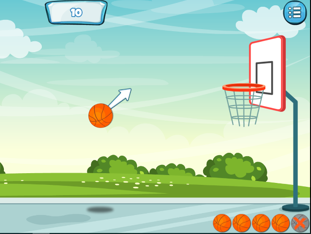 math basket ball